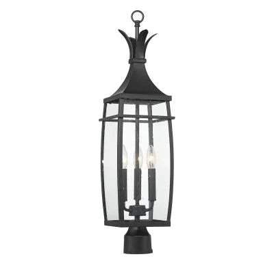 Three Light Outdoor Post Lantern3811222