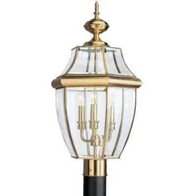 Three Light Outdoor Post Lantern619124