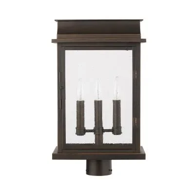 Three Light Outdoor Post Lantern8380139