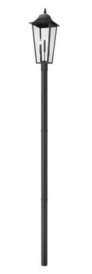Three Light Outdoor Post Mount Fixture2357523