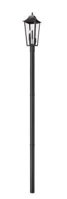 Three Light Outdoor Post Mount Fixture8150877