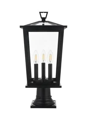 Three Light Outdoor Post Mount2368638