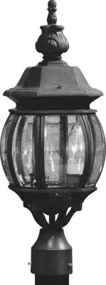Three Light Outdoor Post Mount942972