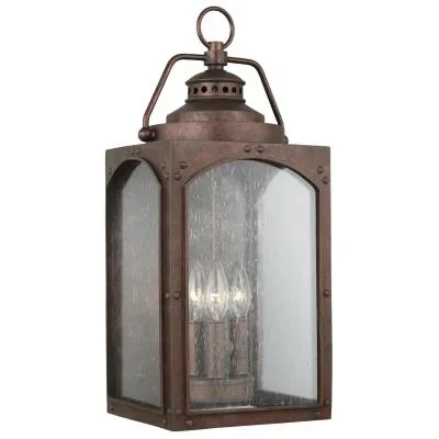 Three Light Outdoor Wall Lantern003812