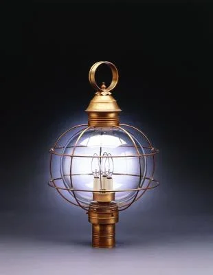 Three Light Post Mount649410