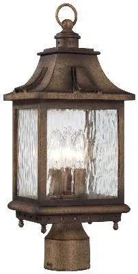 Three Light Post Mount891162