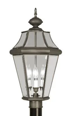 Three Light Post-Top Lanterm711946
