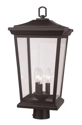 Three Light Postmount Lantern410225