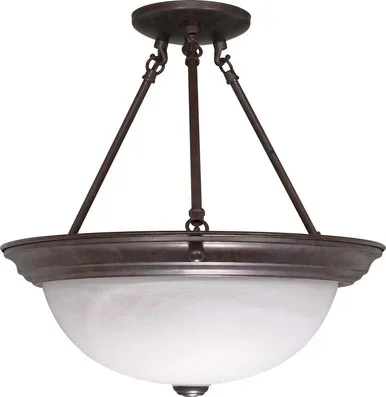 Three Light Semi Flush Mount (60-210)
