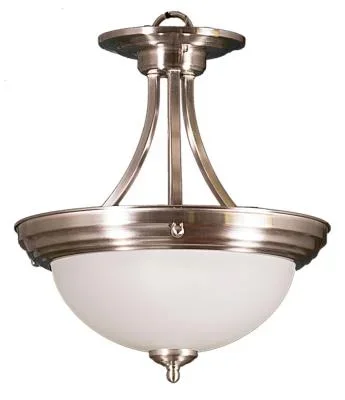 Three Light Semi-Flush Mount056084