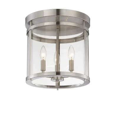 Three Light Semi-Flush Mount111941