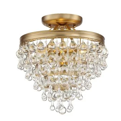 Three Light Semi Flush Mount136472