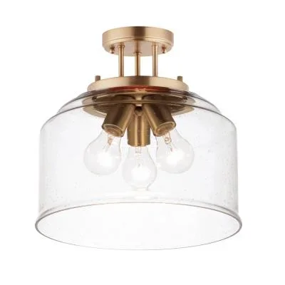 Three Light Semi-Flush Mount2233871