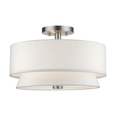 Three Light Semi-Flush Mount2305688
