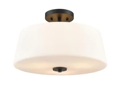 Three Light Semi-Flush Mount2419000