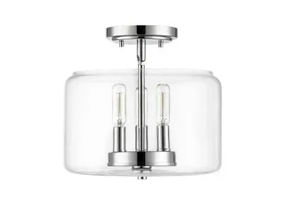 Three Light Semi-Flush Mount2421044