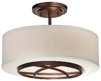 Three Light Semi Flush Mount243931