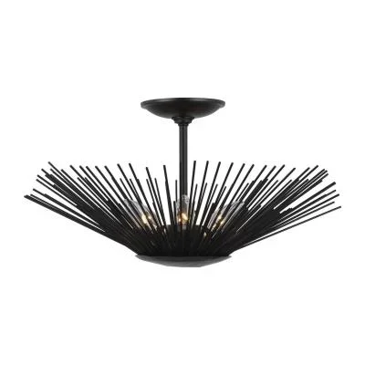 Three Light Semi-Flush Mount2458527