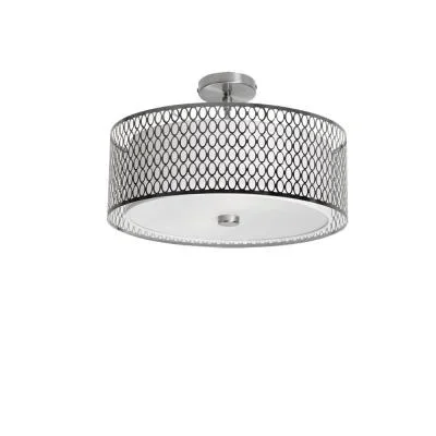 Three Light Semi-Flush Mount253211