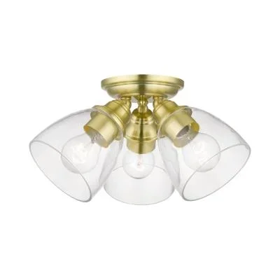 Three Light Semi-Flush Mount2545649