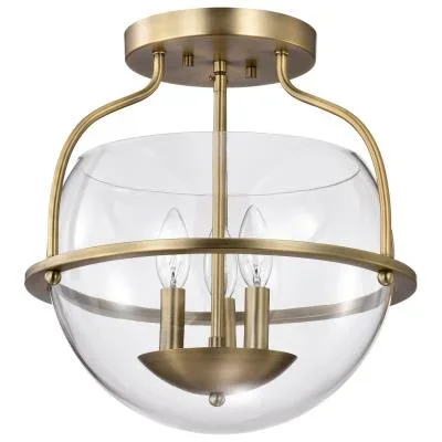 Three Light Semi Flush Mount2634275