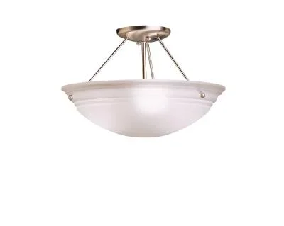 Three Light Semi Flush Mount263762