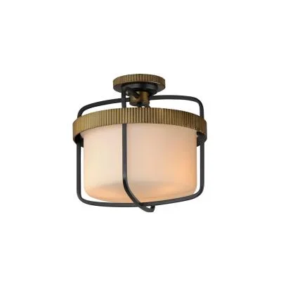 Three Light Semi Flush Mount2646901