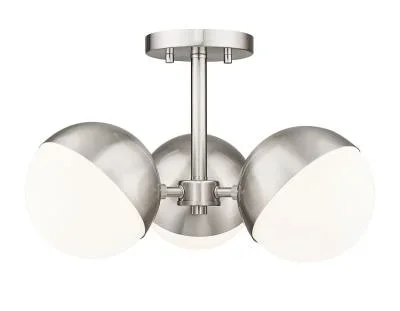 Three Light Semi Flush Mount2975090