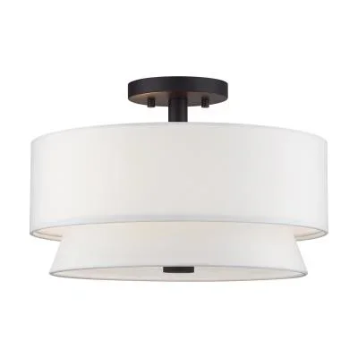 Three Light Semi-Flush Mount3074865