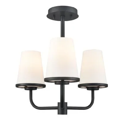 Three Light Semi-Flush Mount3831680
