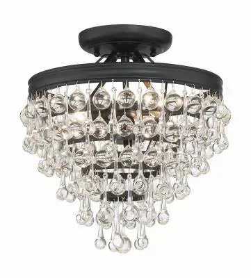 Three Light Semi Flush Mount3841266
