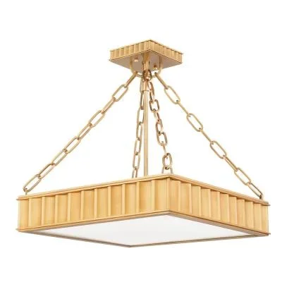 Three Light Semi Flush Mount396315