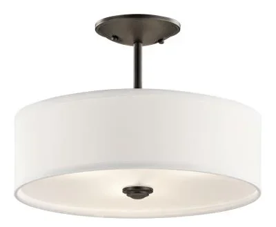 Three Light Semi Flush Mount423640