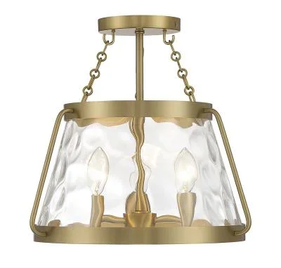 Three Light Semi-Flush Mount4500291