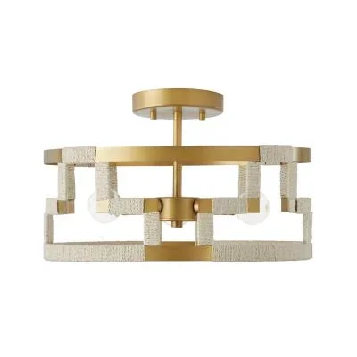 Three Light Semi-Flush Mount4547864