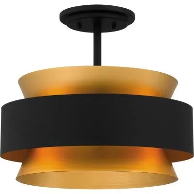 Three Light Semi Flush Mount4687889