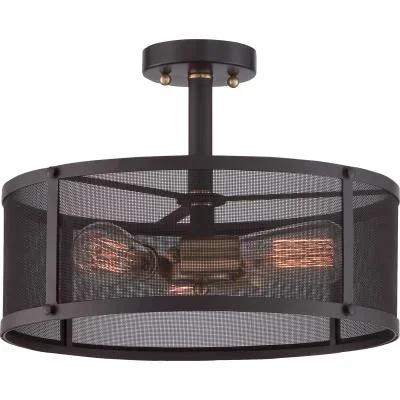 Three Light Semi-Flush Mount482353