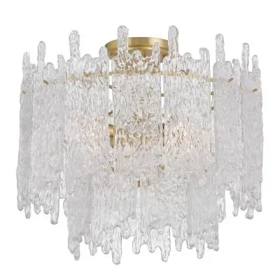 Three Light Semi Flush Mount4893675