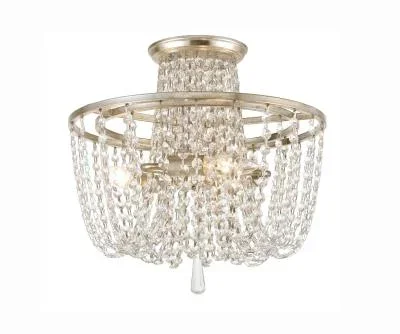 Three Light Semi Flush Mount573778