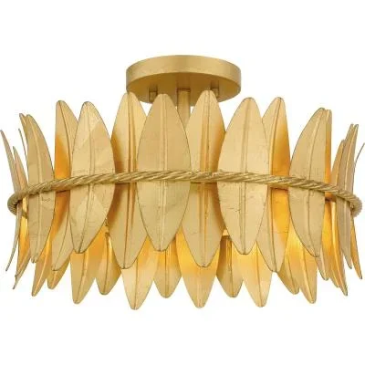 Three Light Semi Flush Mount6142224