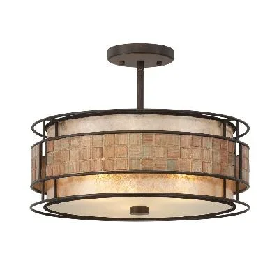 Three Light Semi-Flush Mount635466