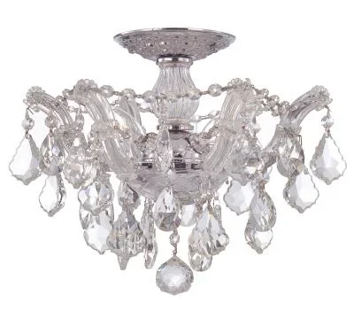 Three Light Semi Flush Mount646614