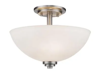 Three Light Semi Flush Mount734003