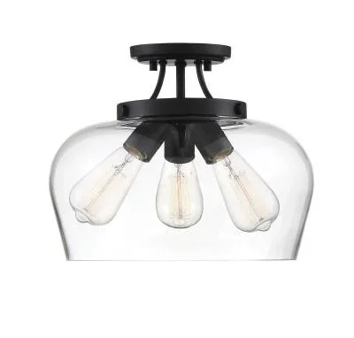 Three Light Semi-Flush Mount754250