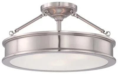 Three Light Semi Flush Mount788903