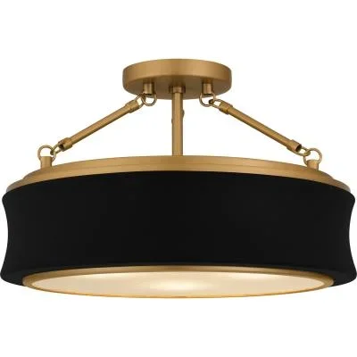Three Light Semi-Flush Mount8138375