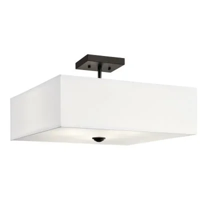 Three Light Semi Flush Mount828598