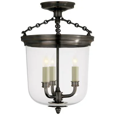 Three Light Semi-Flush Mount844185