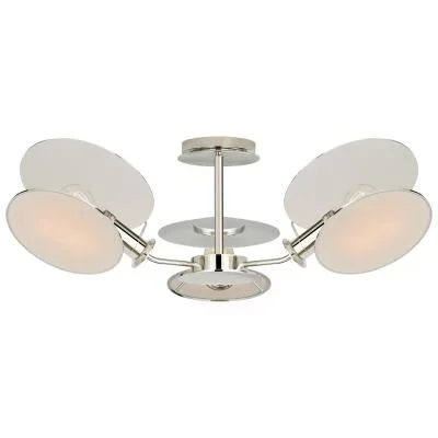 Three Light Semi-Flush Mount860021