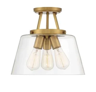 Three Light Semi-Flush Mount8858783